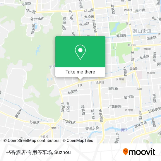 书香酒店-专用停车场 map
