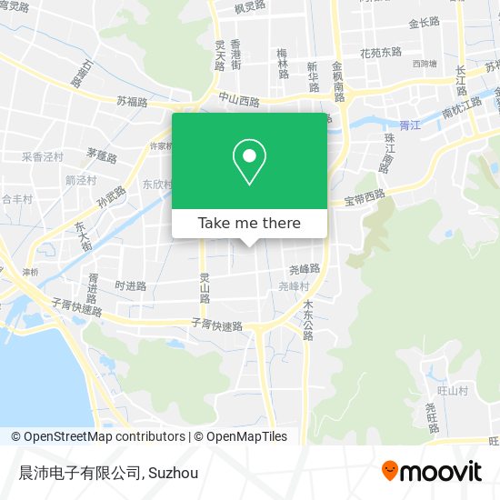 晨沛电子有限公司 map