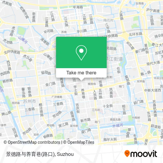 景德路与养育巷(路口) map