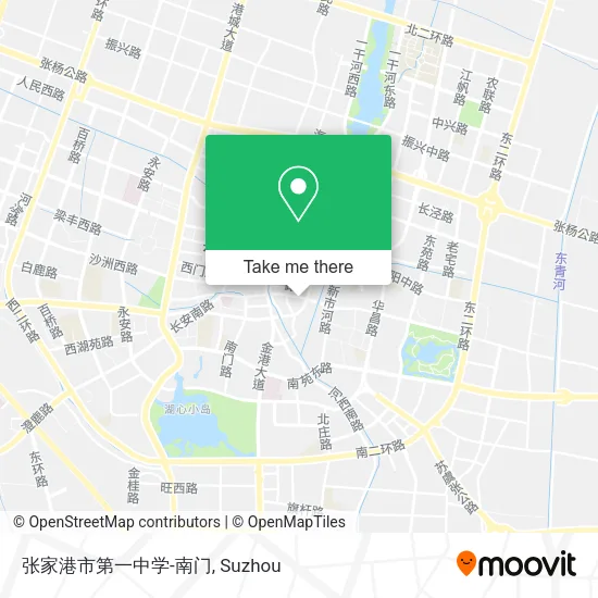 张家港市第一中学-南门 map