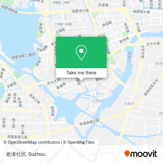 淞涛社区 map