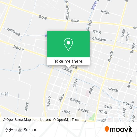 永开五金 map