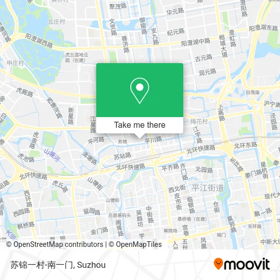 苏锦一村-南一门 map