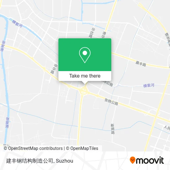 建丰钢结构制造公司 map