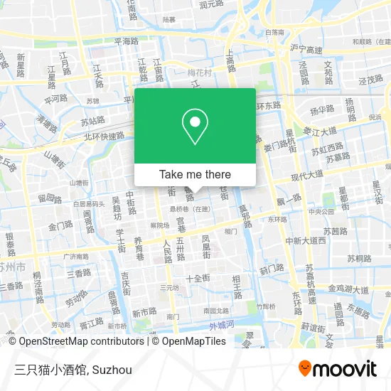 三只猫小酒馆 map