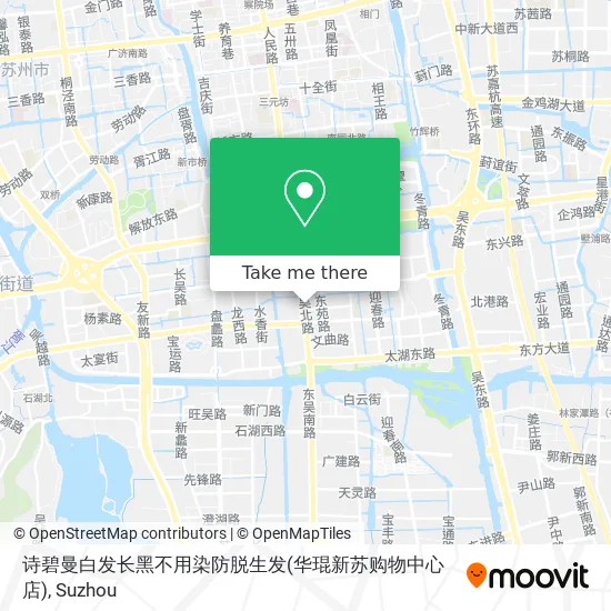 诗碧曼白发长黑不用染防脱生发(华琨新苏购物中心店) map