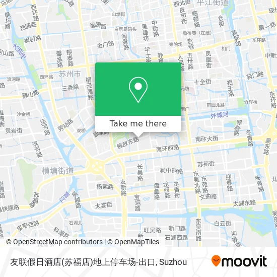 友联假日酒店(苏福店)地上停车场-出口 map