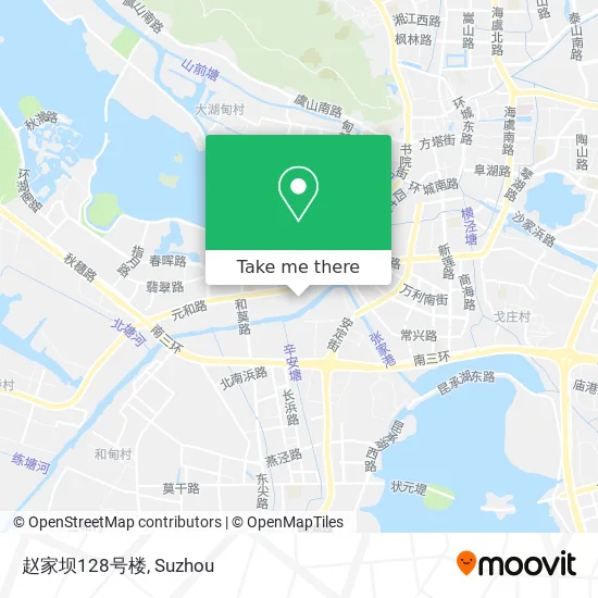 赵家坝128号楼 map