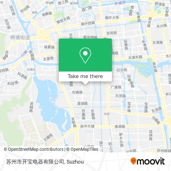 苏州市开宝电器有限公司 map