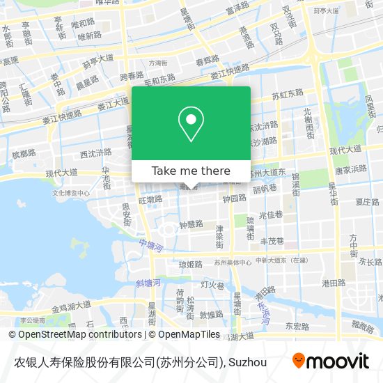 农银人寿保险股份有限公司(苏州分公司) map