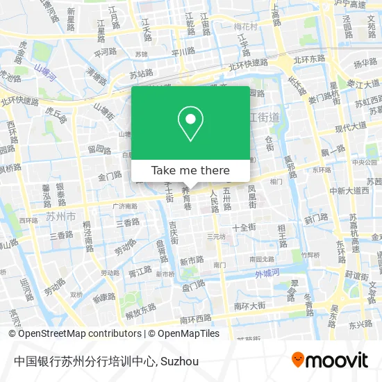 中国银行苏州分行培训中心 map