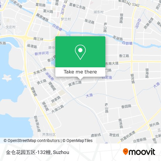 金仓花园五区-132幢 map
