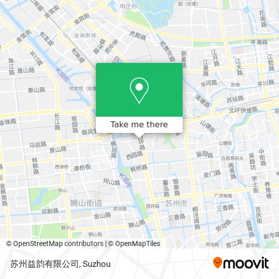 苏州益韵有限公司 map