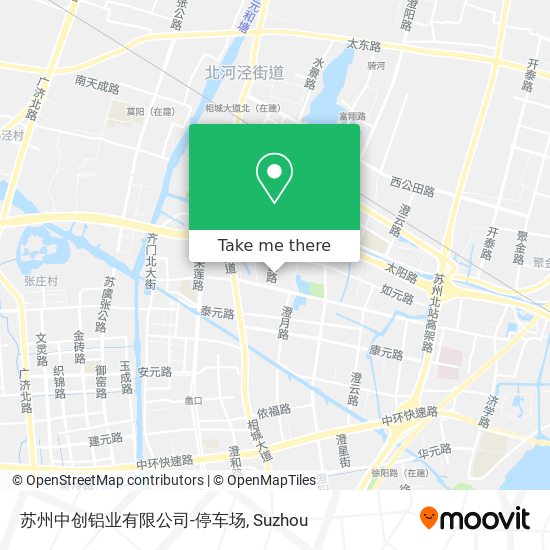 苏州中创铝业有限公司-停车场 map