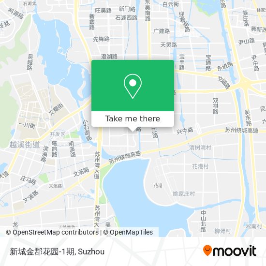 新城金郡花园-1期 map