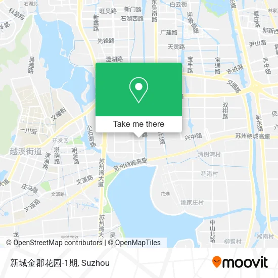 新城金郡花园-1期 map