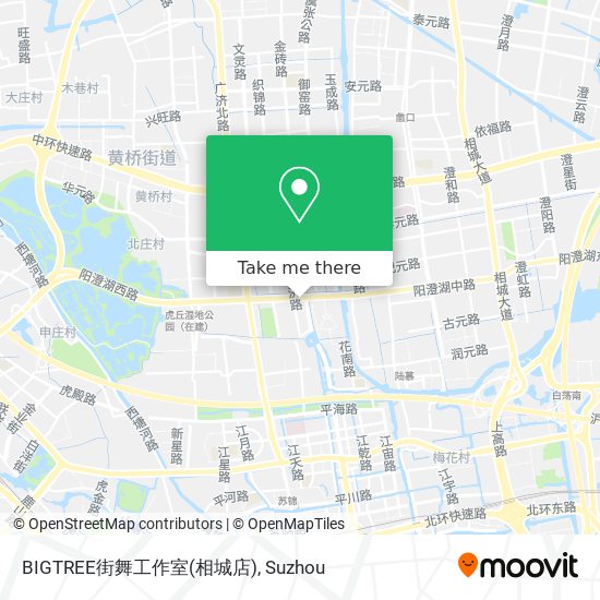 BIGTREE街舞工作室(相城店) map