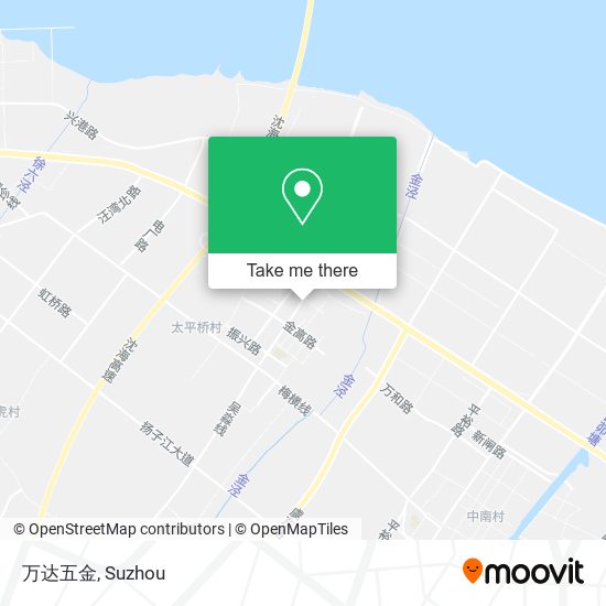 万达五金 map