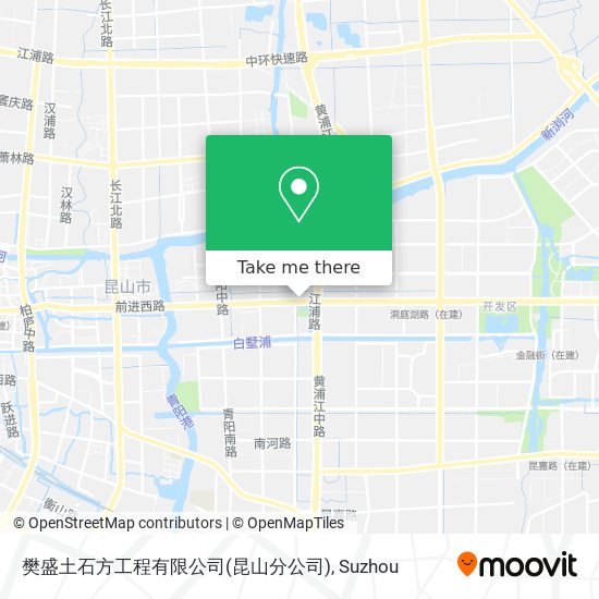 樊盛土石方工程有限公司(昆山分公司) map