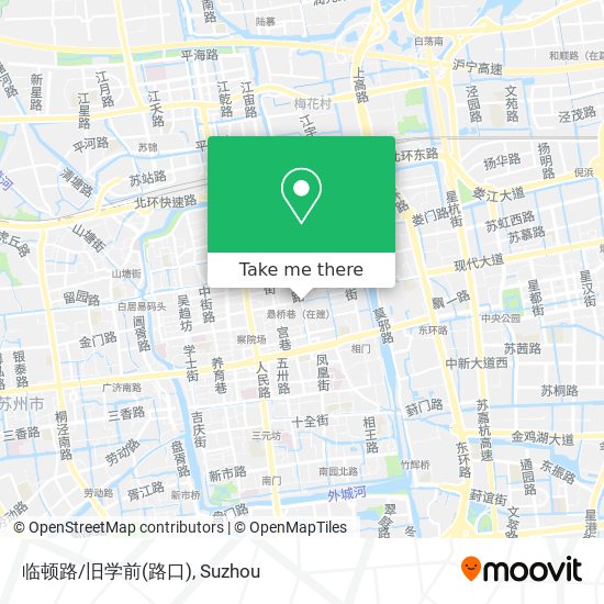临顿路/旧学前(路口) map