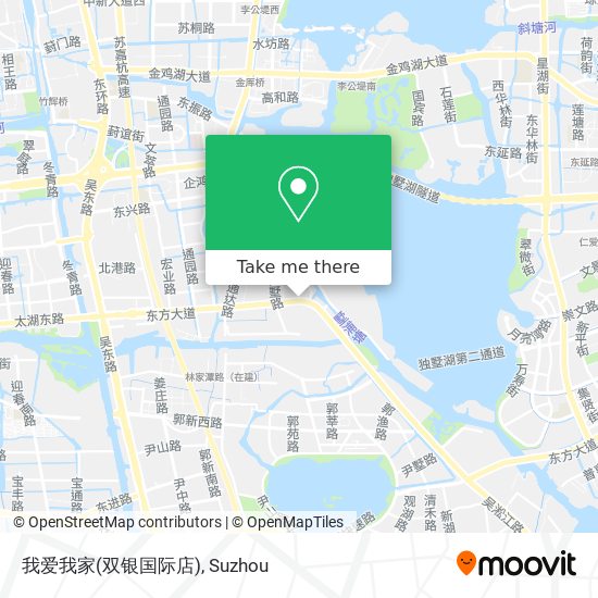我爱我家(双银国际店) map