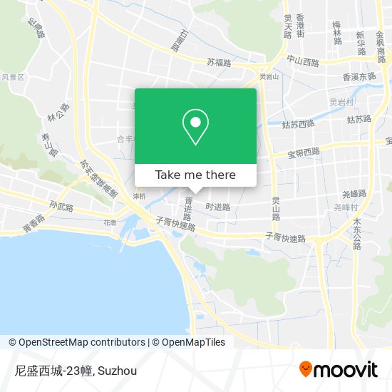 尼盛西城-23幢 map