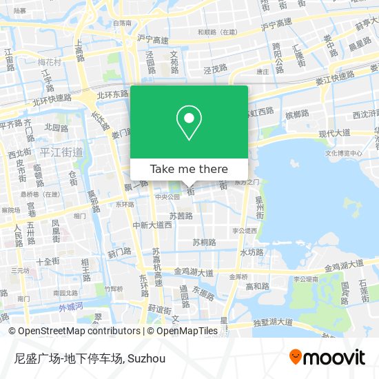 尼盛广场-地下停车场 map