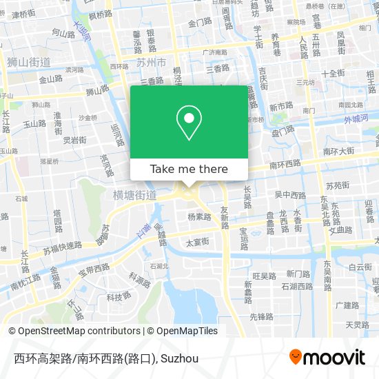 西环高架路/南环西路(路口) map