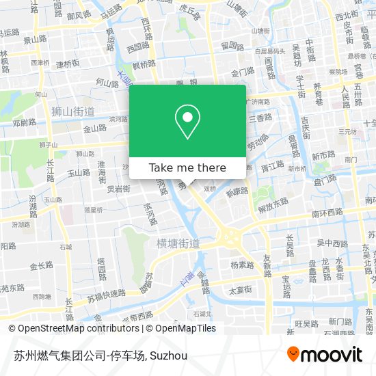 苏州燃气集团公司-停车场 map