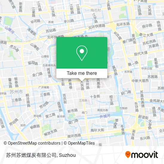 苏州苏燃煤炭有限公司 map
