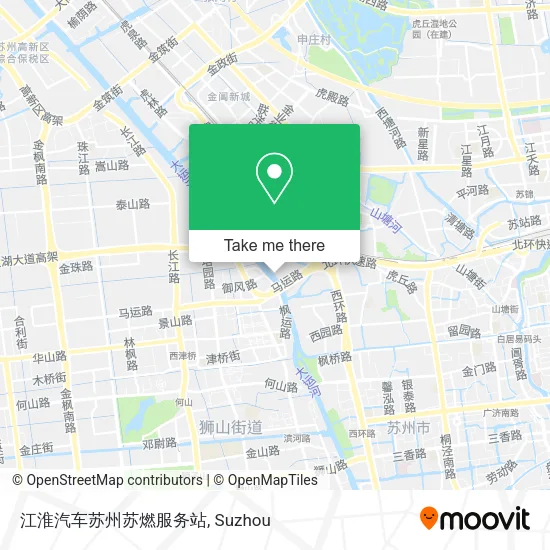 江淮汽车苏州苏燃服务站 map
