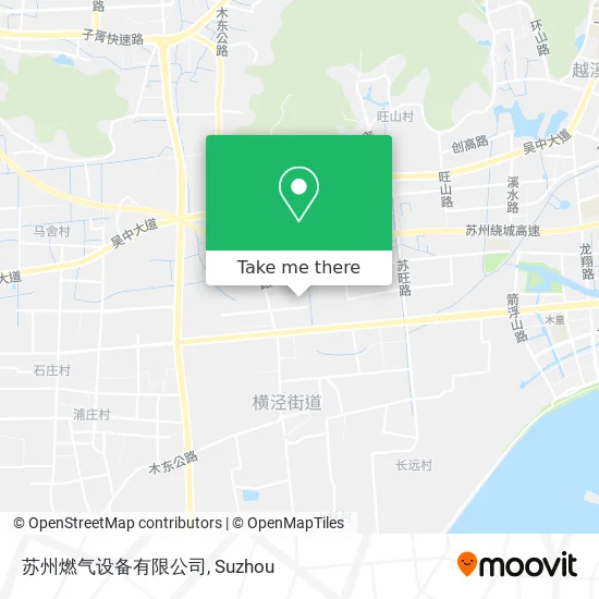 苏州燃气设备有限公司 map