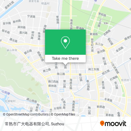 常熟市广大电器有限公司 map