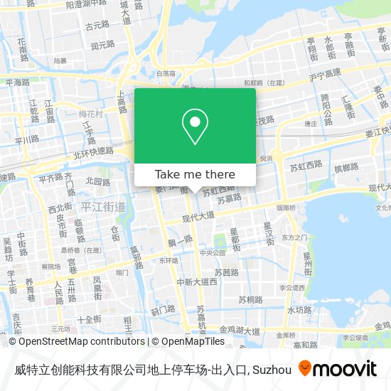 威特立创能科技有限公司地上停车场-出入口 map