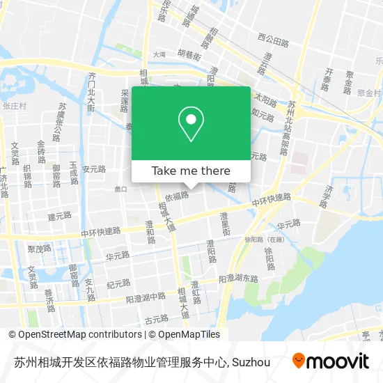 苏州相城开发区依福路物业管理服务中心 map