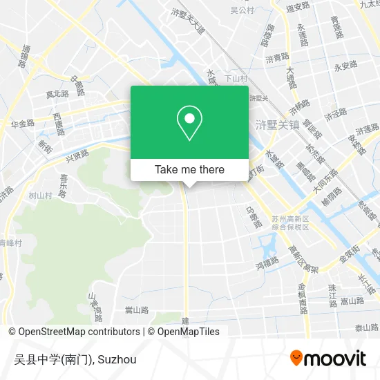 吴县中学(南门) map
