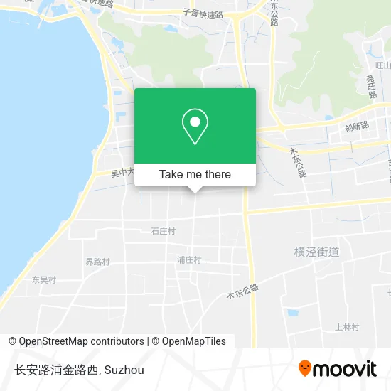 长安路浦金路西 map