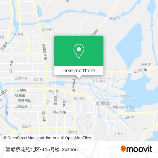 渡船桥花苑北区-345号楼 map