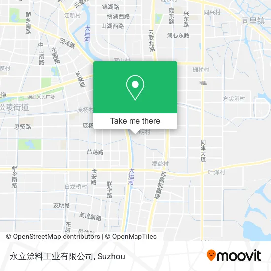 永立涂料工业有限公司 map