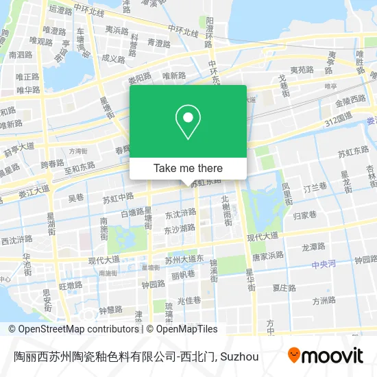 陶丽西苏州陶瓷釉色料有限公司-西北门 map