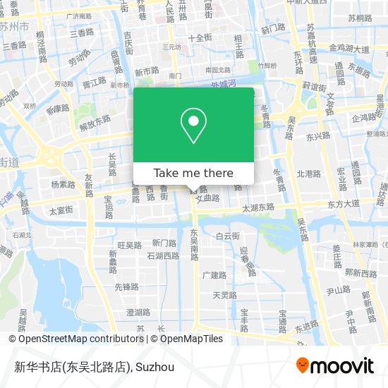新华书店(东吴北路店) map