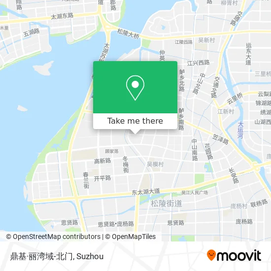 鼎基·丽湾域-北门 map