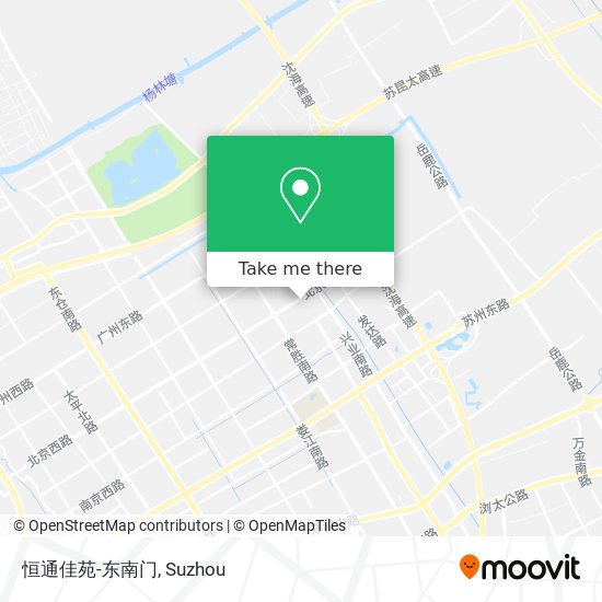恒通佳苑-东南门 map