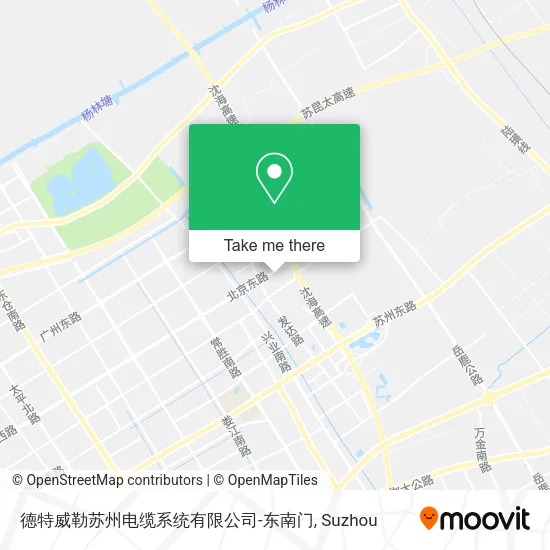 德特威勒苏州电缆系统有限公司-东南门 map