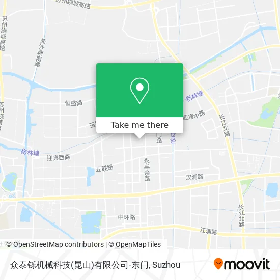 众泰铄机械科技(昆山)有限公司-东门 map