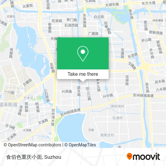 食佰色重庆小面 map