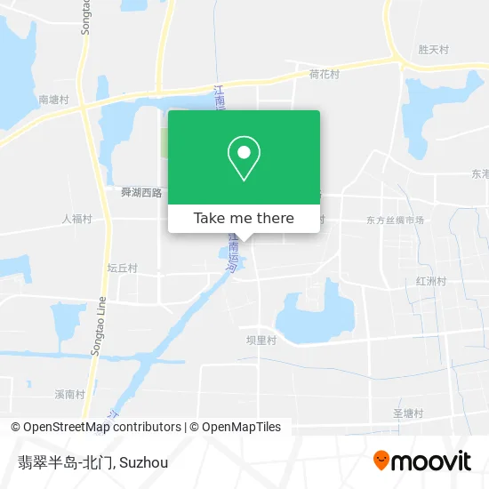 翡翠半岛-北门 map