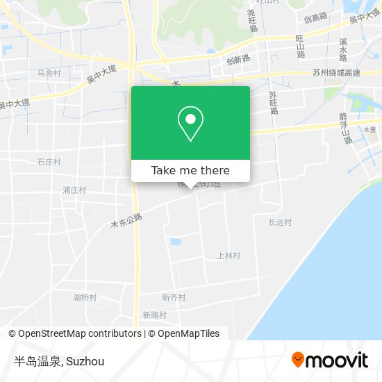 半岛温泉 map