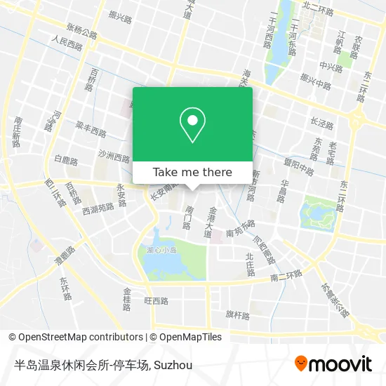 半岛温泉休闲会所-停车场 map