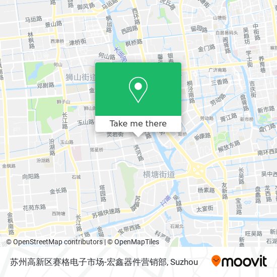 苏州高新区赛格电子市场-宏鑫器件营销部 map